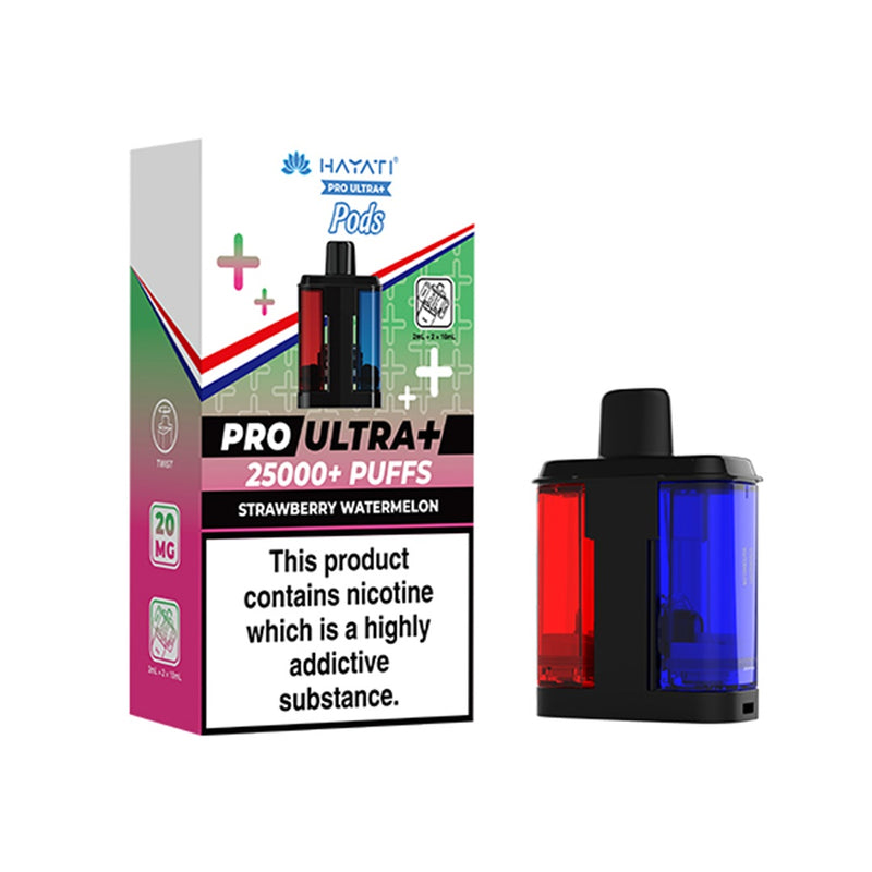 Hayati Pro Ultra Plus Pods Strawberry Watermelon