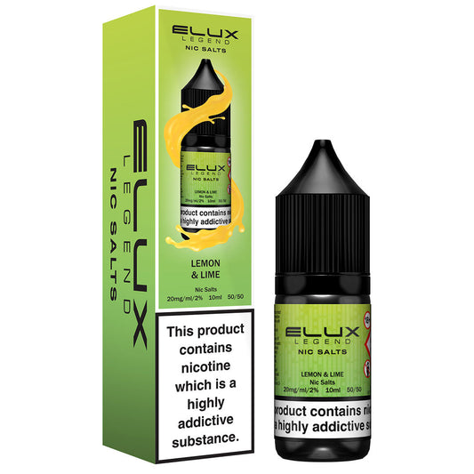 Elux Legend Lemon and Lime nic salt