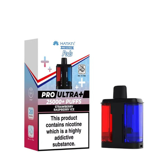 Hayati Pro Ultra Plus Pods Strawberry Raspberry Ice